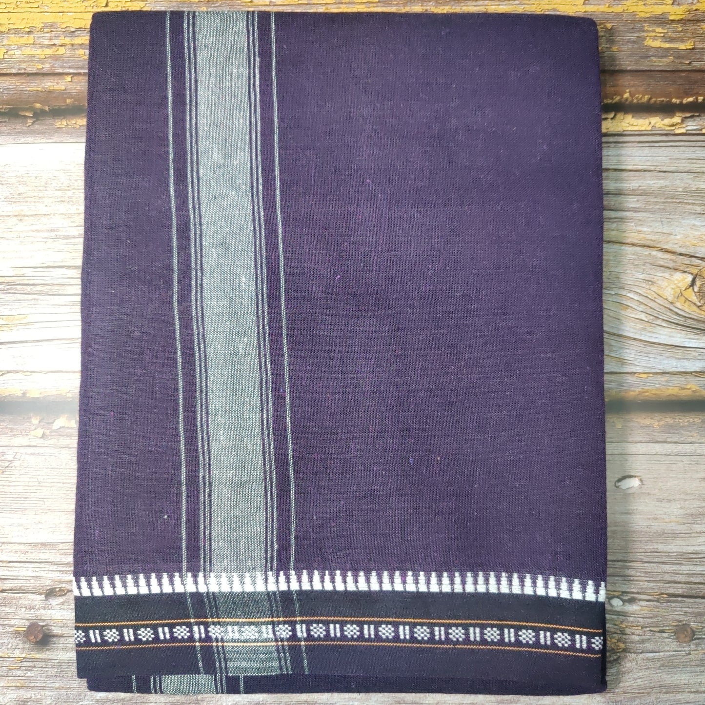Lungi/Color Dhoti From Kuthampully Handloom Cotton