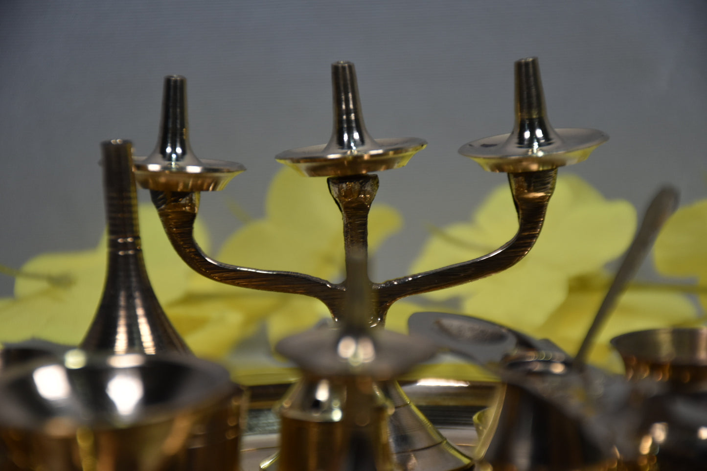 Ashtamangalyam Set - Plate size 16 cm