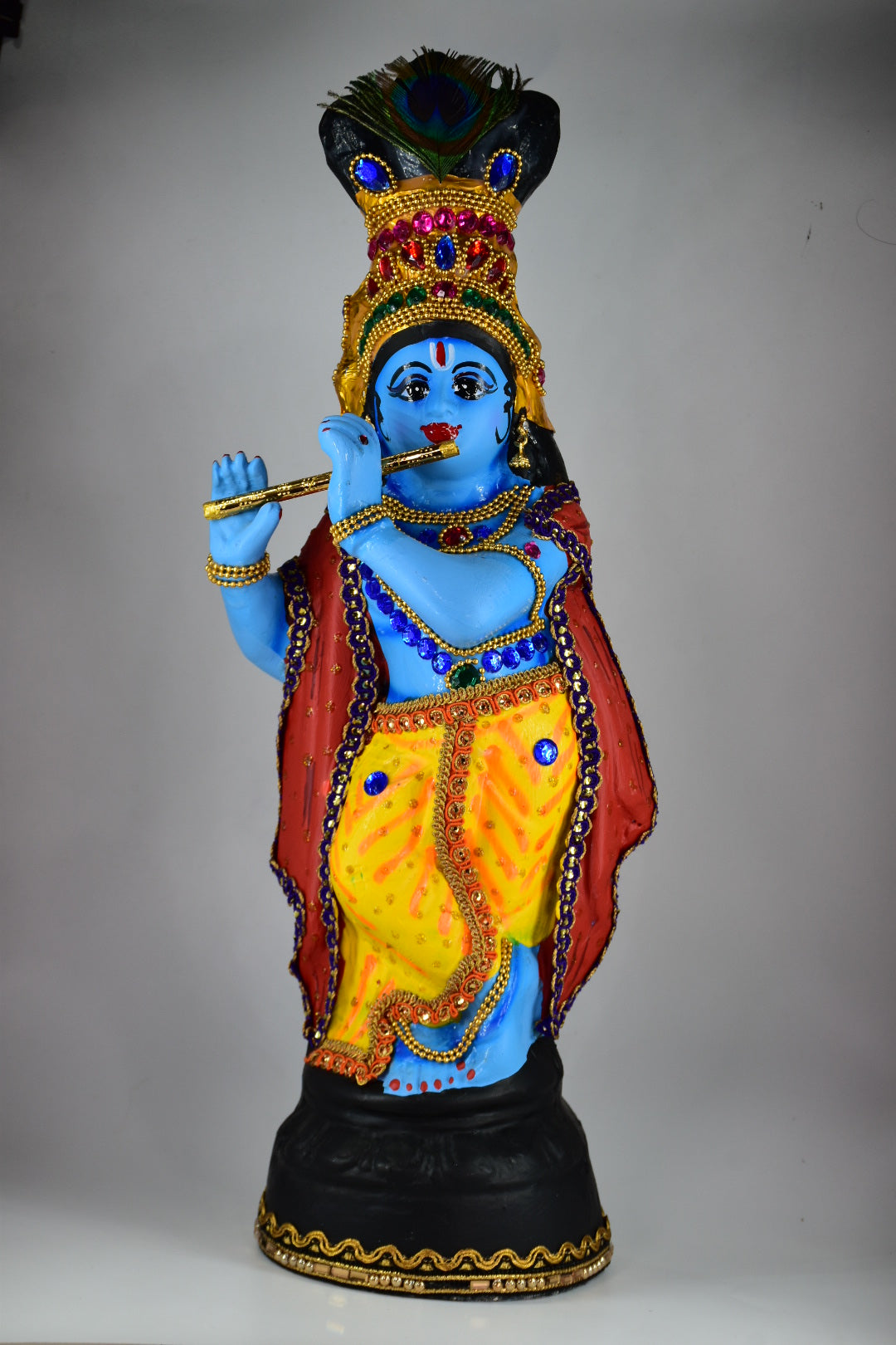 Krishna idol made of Fibre 17 inches