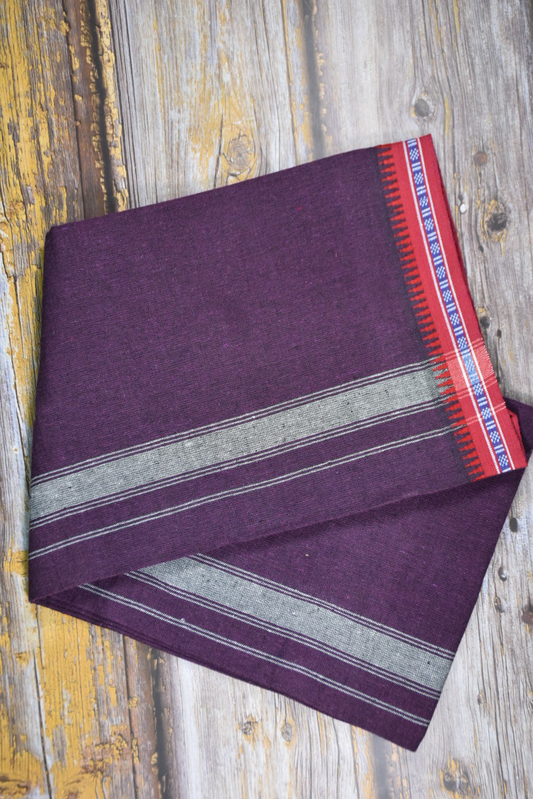 Lungi/Color Dhoti From Kuthampully Handloom Cotton
