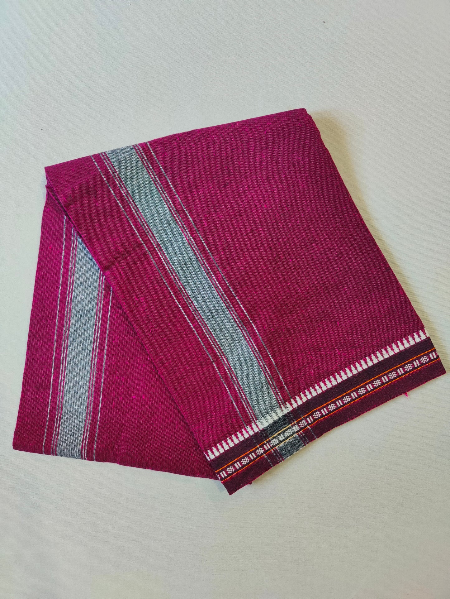 Lungi/Color Dhoti From Kuthampully Handloom Cotton