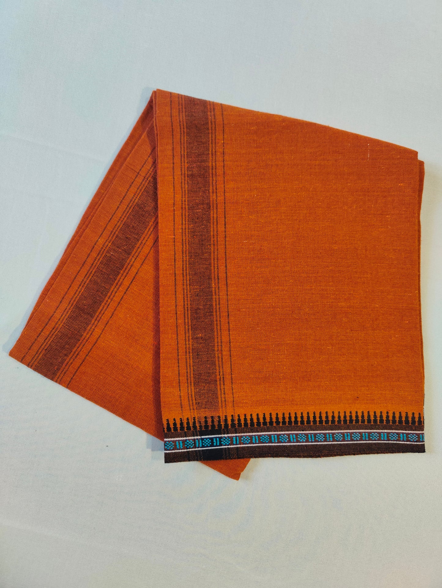 Lungi/Color Dhoti From Kuthampully Handloom Cotton