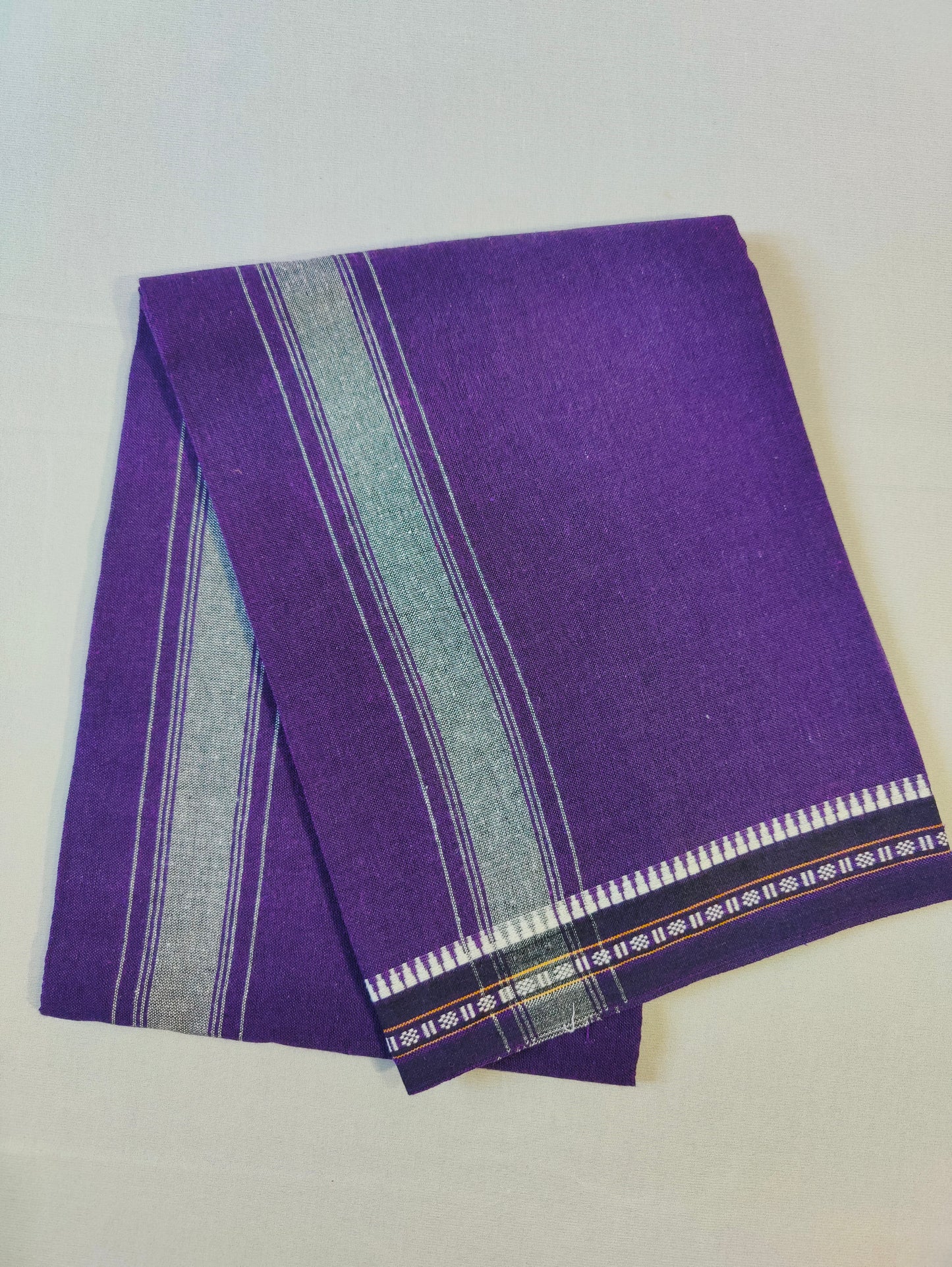 Lungi/Color Dhoti From Kuthampully Handloom Cotton