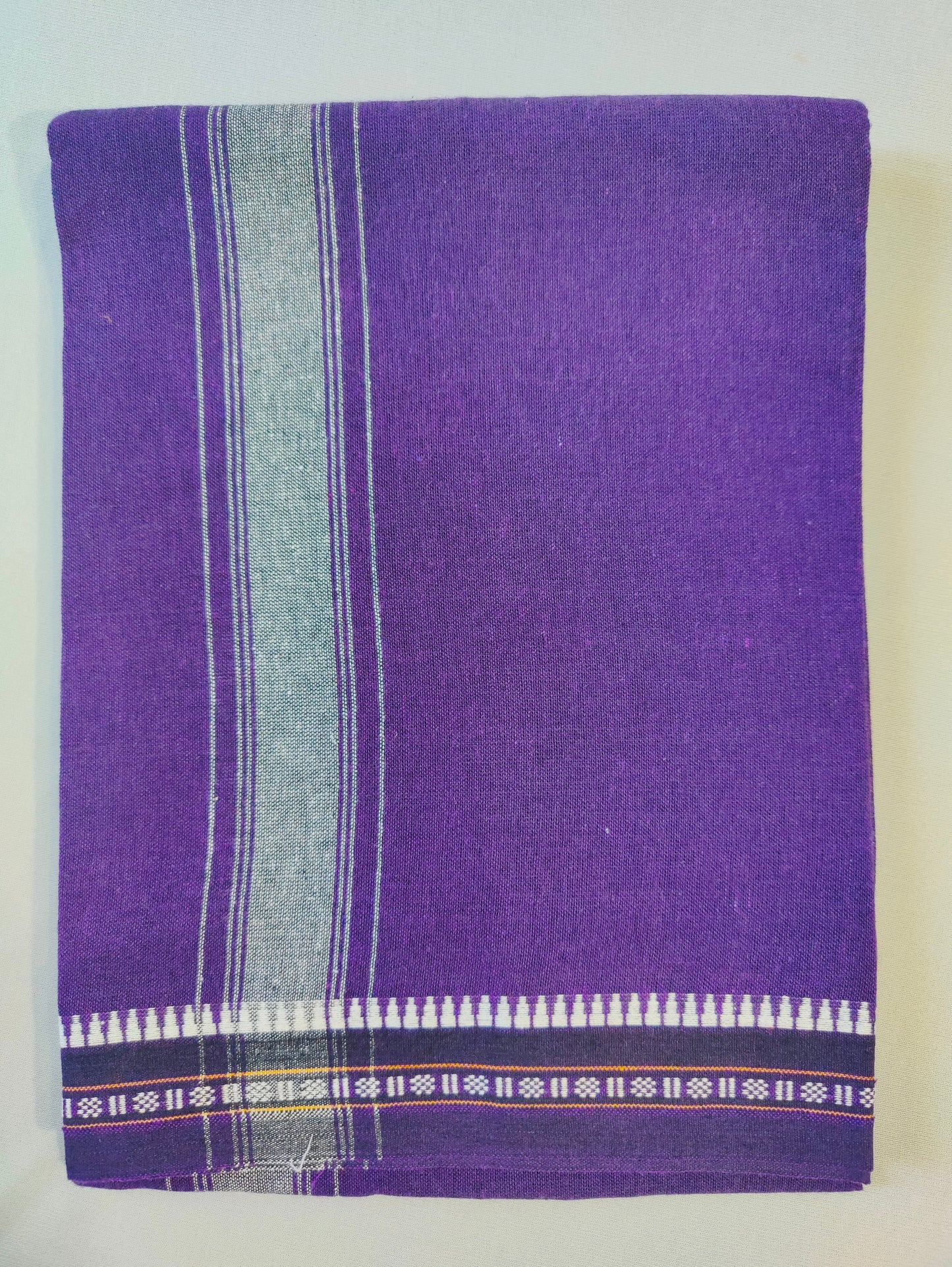 Lungi/Color Dhoti From Kuthampully Handloom Cotton