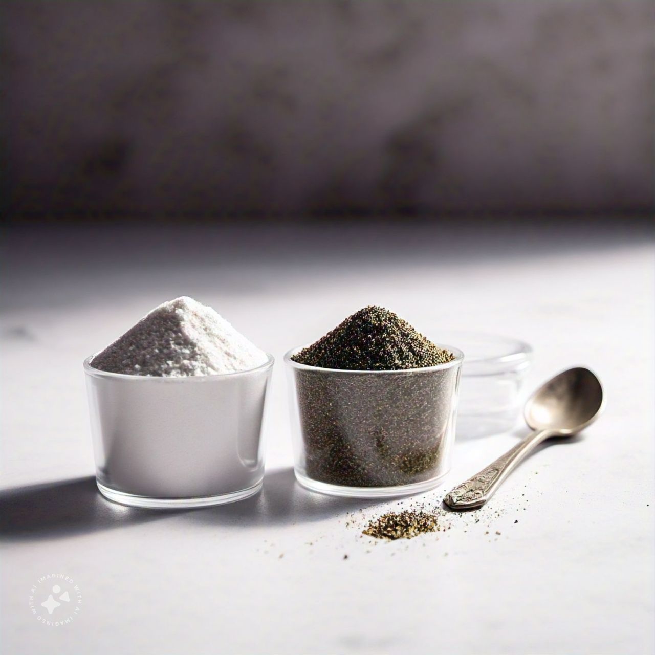 Black pepper powder n Asafoetida powder
