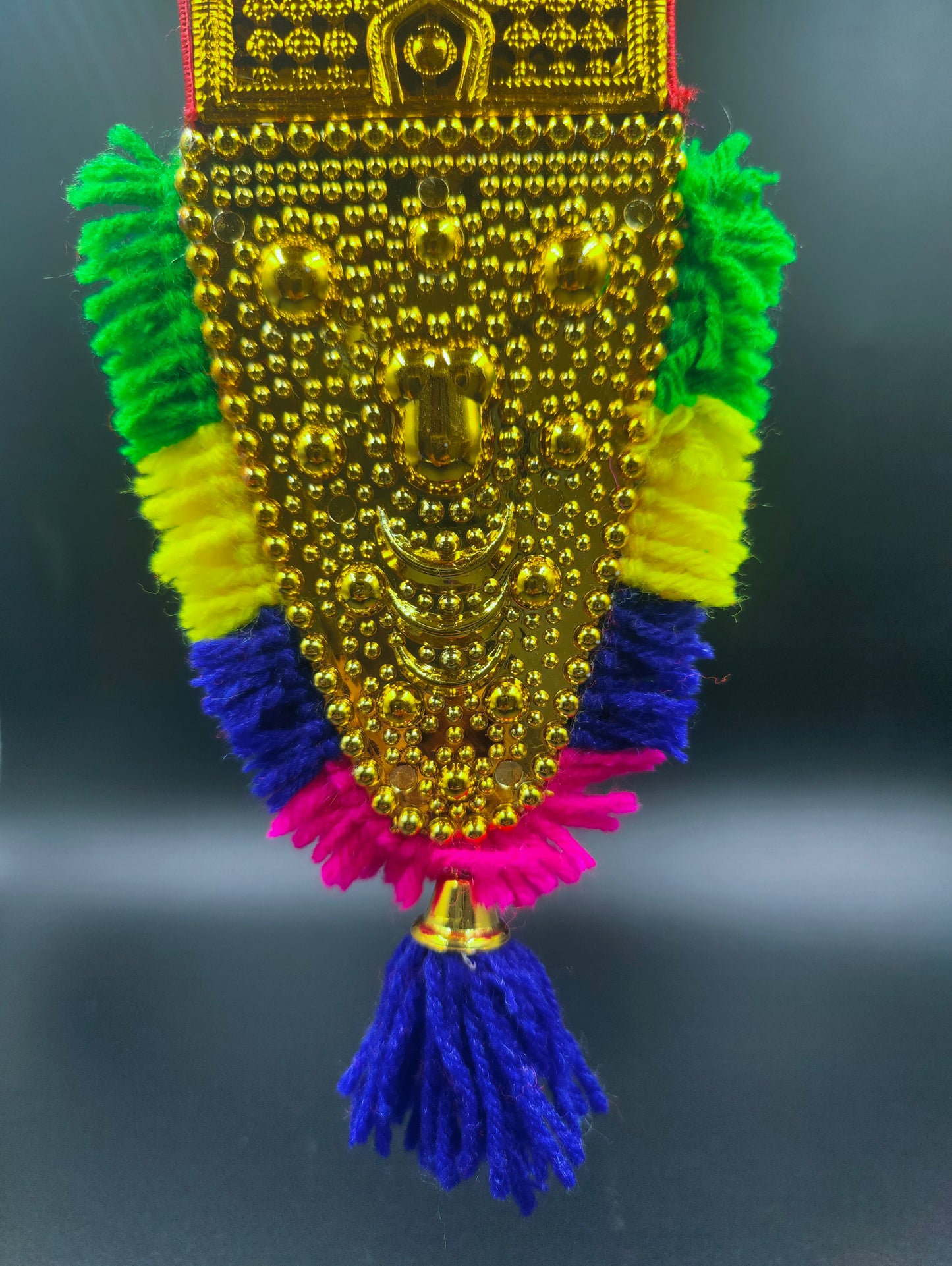 Car Hanging Nettipattam (1 item) with Umbrella 25cm x 8cm