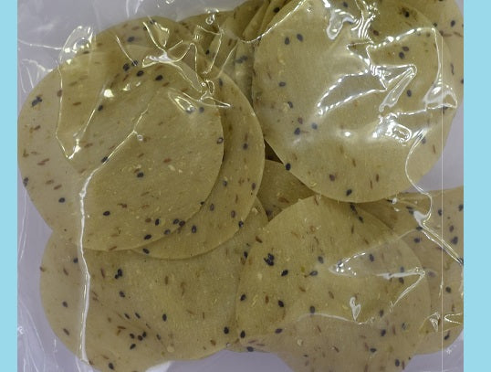 Green Chilly Rice Pappadam(100 gm) - AdukkalaOnline.in