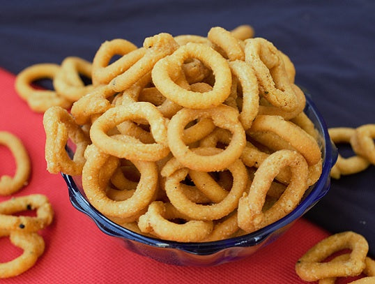 Ring Murukku(Red) - AdukkalaOnline.in