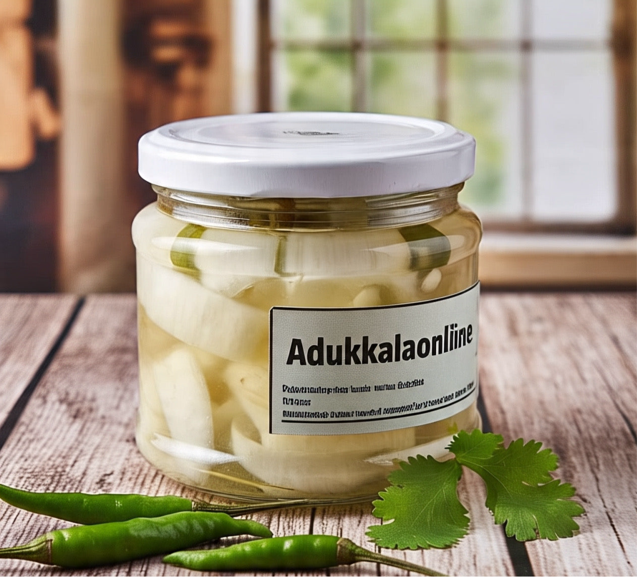 🍋 White Lime Pickle – Mild, Tangy & Traditional Kerala Achar