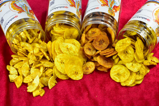 Snacktime Smiles (Kerala Banana Chips Bundle)
